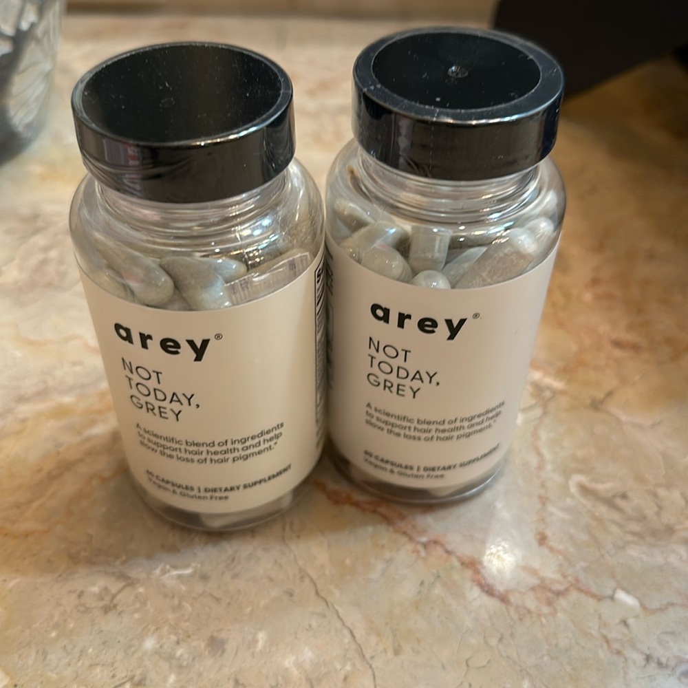 New (sealed) Arey not grey today bottles. One exp 4/24 one 9/24